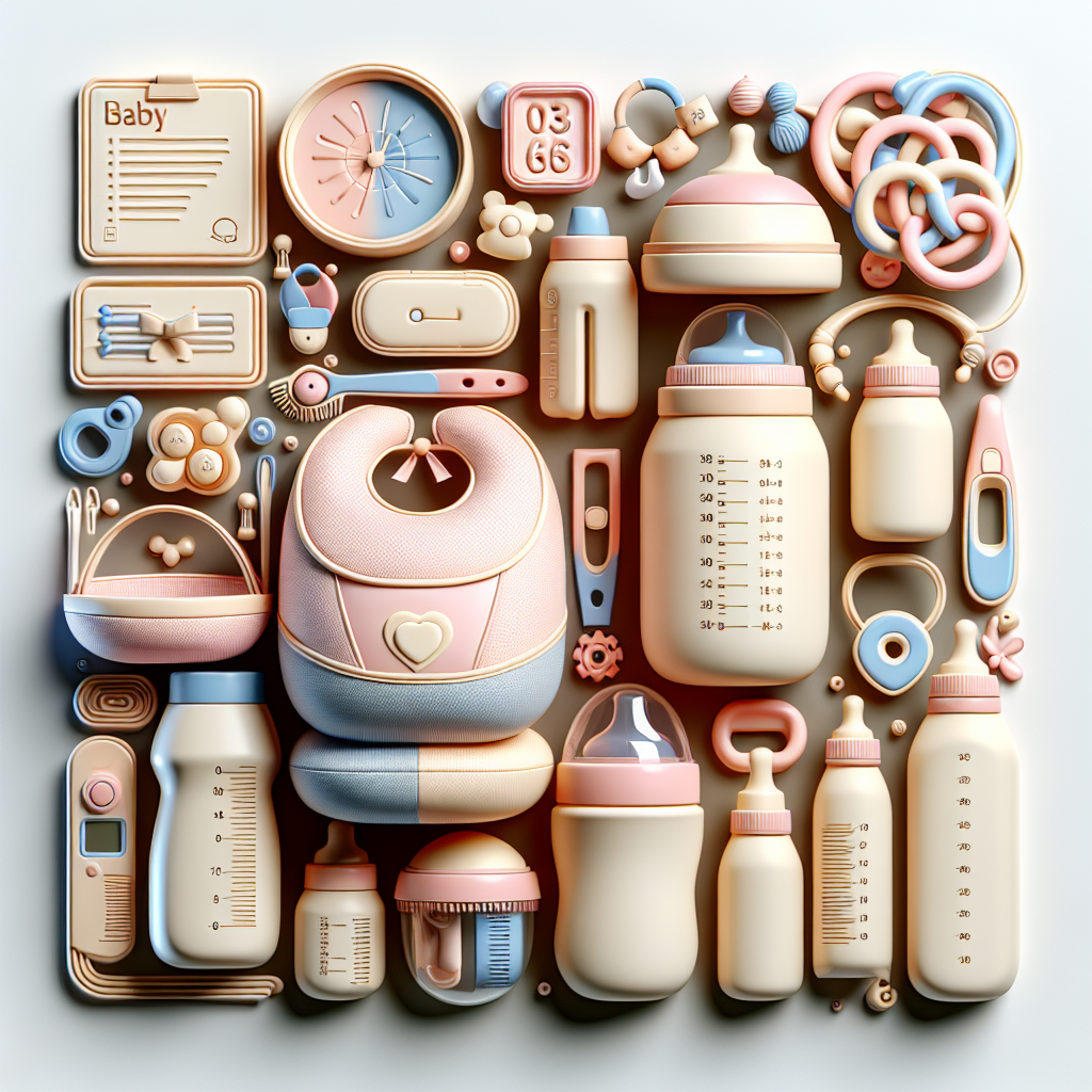 מוצרים לתינוקות: רשימת חובה לפי גיל (0–3, 3–6, 6–12 חודשים)